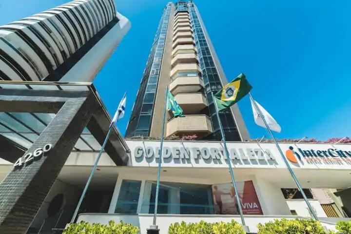 Flat Com Varanda Frente Mar - Golden Apartamento *